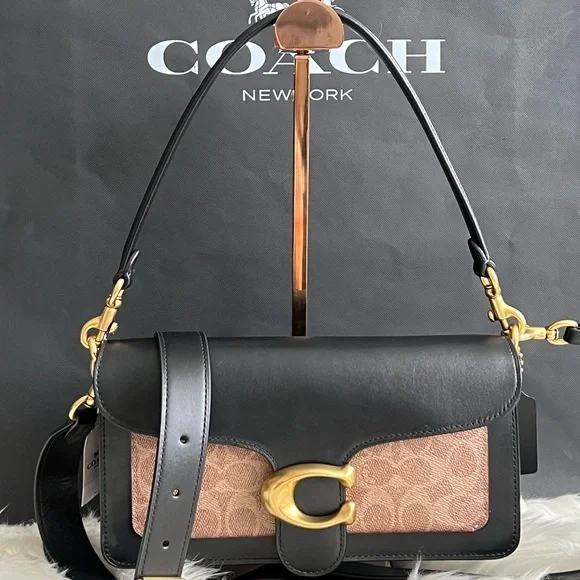 💰SOLD - 91215 - Coach Tabby Shoulder Bag 26 With Signature Canvas - Picture 12 of 15
